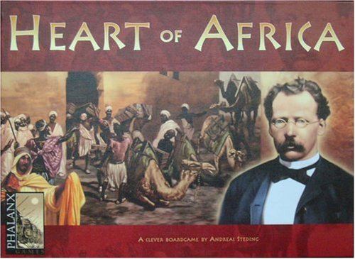 Mayfair Phalanx Strategy Family Educational Board Game, Heart of Africa, English
