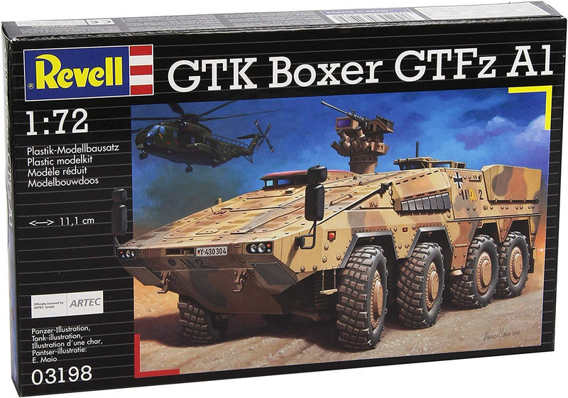 Revell GTK Boxer Armoured Transport Vehicle Plastic Model Kit GTFZ/ A1