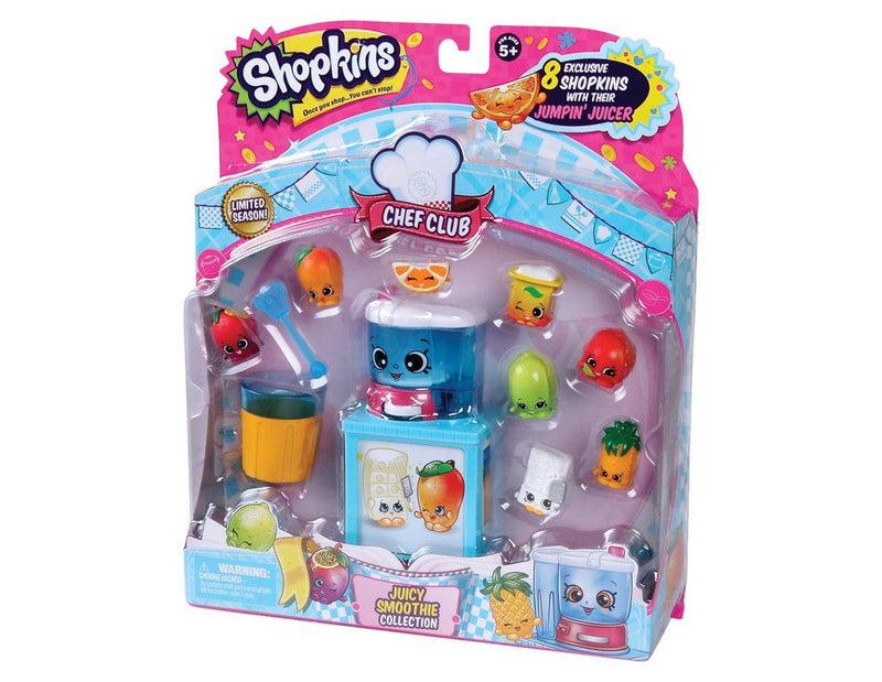 Shopkins Chef Club Deluxe Pack Juicy Smoothie Collection