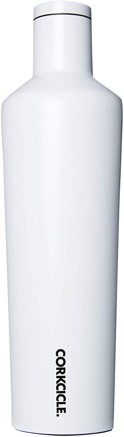 Corkcicle Canteen 25oz Dipped Modernist White