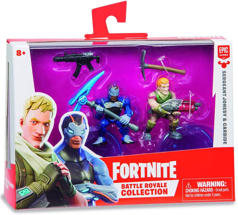 Epic Games Fortnite Blister Duo Sergeant Jonesy Carbide Battle Royale Collection