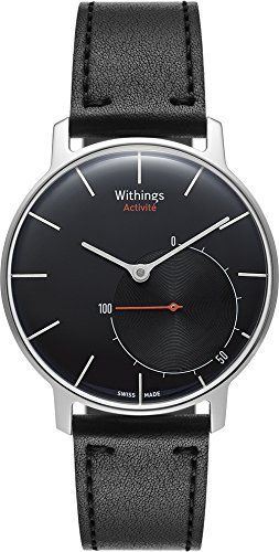 Withings Activité Sapphire - Activity and Sleep Tracking Watch Black Swiss