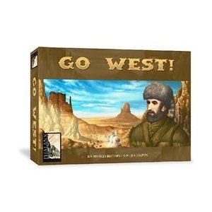 Mayfair Phalanx Strategy Games Go West Historical Family Board Game, English NEW