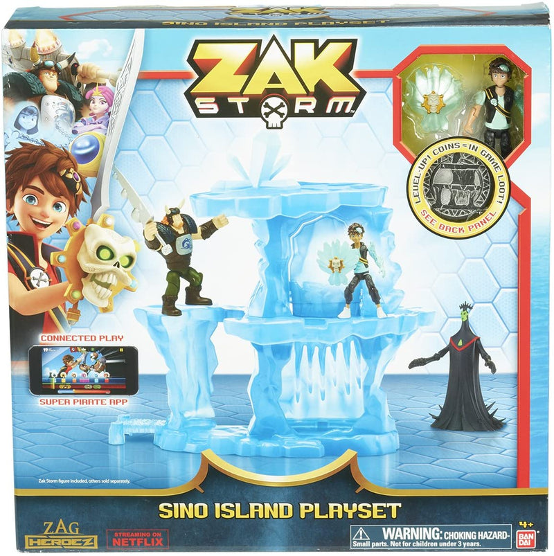 Zak Storm Sino Island Playset