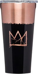 Corkcicle Tumbler 16oz Copper Basquiat Crown