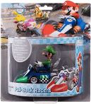 Nintendo 12cm 5" Mario Kart Pullback Yoshi Luigi or Mario Luigi