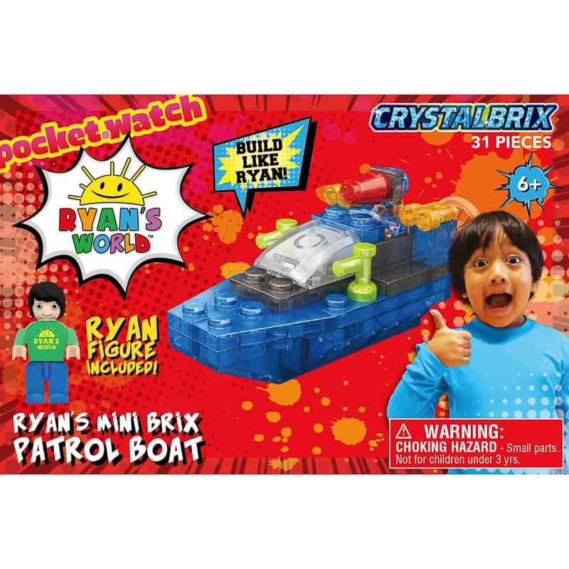 Ryan's World Mini Brix - Patrol Boat