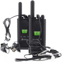 Cobra PU880 Pro Business Radio Walkie Takie (Twin Pack) with 10km Range & up to 16 Hours Battery